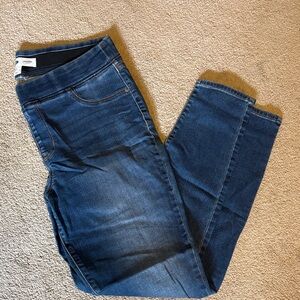 Old Navy Women's Dark Blue Stretch Denim Jeggings